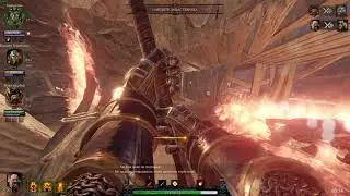 Warhammer  Vermintide 2 | Warrior Priest | 2 Holy Great Hammer | Cata + Vanguard | Solo(bots)