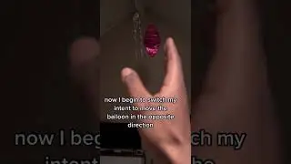 Telekinesis energy manipulation demonstration.