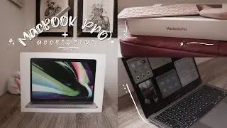 UNBOXING MACBOOK PRO 13'' + ACCESORIOS | Studiescah