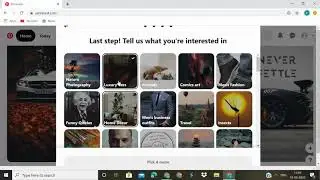 How to sign in in pinterest