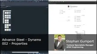 002 - Advance Steel 2022 - Dynamo Extension - Property Nodes