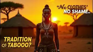 No Clothes, No Shame | This African Tribe Girl Lives Without Clothes | Africa Documentary