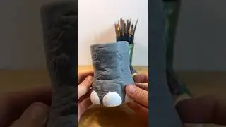 Elephant Foot Pen Holder