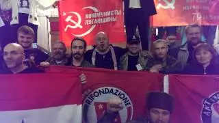 Международный форум солидарности с Донбассом "АИС", 8 мая 2015, Алчевск