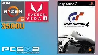 Gran Turismo 4 (PS2) - PCSX2 2.0 - Ryzen 5 3500U + VEGA 8 - 720p, 35W TDP