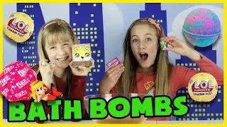 5 BATH BOMBS MYSTERY SURPRISES, LOL, FIZZ 'n' SURPRISE MERMAIDS