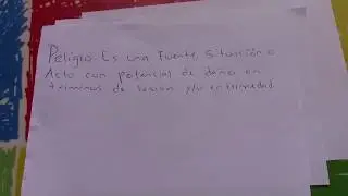 ¿Qué es Peligro? explicación con ejemplos