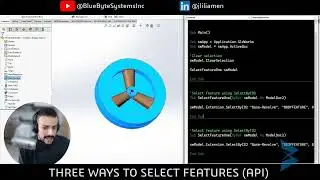 SOLIDWORKS VBA: Three different ways to select Features in SOLIDWORKS using the API