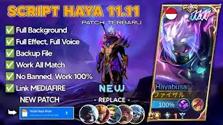 Script Skin Hayabusa Shura No Password | Full Effect And Voice Patch Terbaru