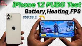 iPhone 12 PUBG Test After Update iOS 26.2 🔥- iphone 12 Detailed BGMI Test