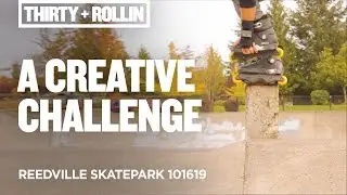 A Creative Challenge | Reedville Skatepark 101619 | Aggressive Inline Skating
