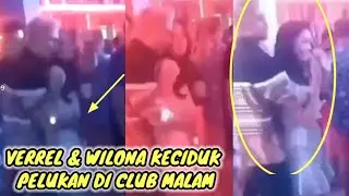 VERREL & WILONA KECIDUK PELUKAN DI CLUB MALAM BALI