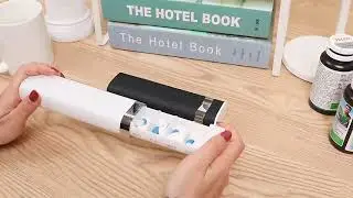 Таблетница на неделю черная