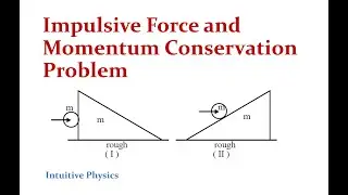 Important Concept - Impulsive Force & Momentum Conservation Problem - Intuitive Physics