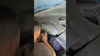 Процесс нанесения Олова на кузовные детали