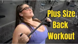 Plus Size Girl Back Workout for Weight loss