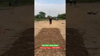 Boys SSC CPO Long Jump 🔥🔥|| #ssccpophysical