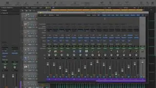 Logic Pro X Dancing Faders