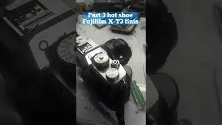 hot shoe Fujifilm X-T3 finish perakitan kamera