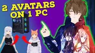 This is how to get Two VTubing Avatars on a single PC! - Vtuber Collabs one Computer