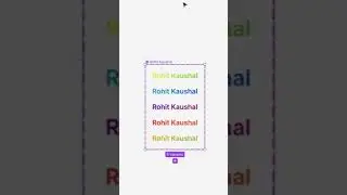 Create dynamic animated gradient text using Figma 