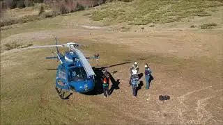 Exercice d'hélitreuillage avec le DAG19 et le PGM15