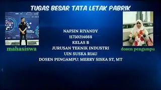 TIPE TATA LETAK PRODUK (PRODUCT LAYOUT)  OLEH NAFSIN RIYANDY 11750214468