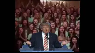 Trump Gives Speech
