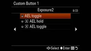 Sony a7RIII Custom Settings
