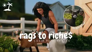 opening a petting zoo in sulani | the sims 4: rags to riches (EP 12)