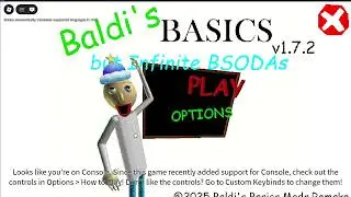 Roblox Baldi's Basics But Infinite BSODAS Hide And Seek Ending