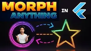 Flutter Morphing Shape Animation | Create Mind-Blowing Fluid Transitions in Your UI!
