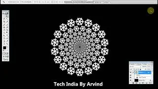 shape rangoli in photoshop| shape se rangoli kaise banaye| #photoshop #photoshoptricks #design