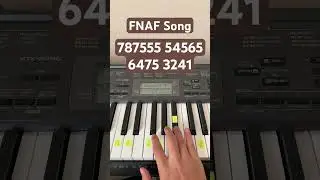How To Play Freddy Fazbear/FNAF song | Easy Piano Tutorial 