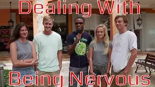 How people deal with being nervous (on the street)