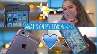 What's On My iPhone 6s! | EvieEllen