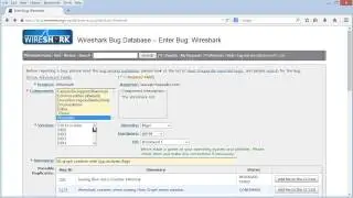 WCT02-S4: Report a Wireshark Bug or Submit an Enhancement [WCT02: Intro to Wireshark Course]