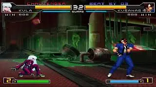 The King of Fighters 2002 UM- 1 VS 1 -Pai VS Filho