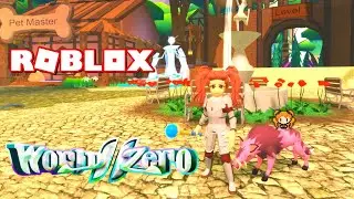 ROBLOX WORD ZERO! New Animals, Walkthrough, How to Evolve Pets, Where to Battle the BOSS (Levels)