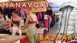 #TÜRKIYE Manavgat BAZAAR REPLICA MARKET on THURSDAY Full Review #antalya #side #turkey #manavgat