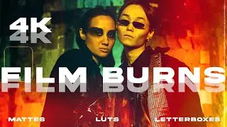 Film Burn Transitions Bundle (4K) - Cinewood