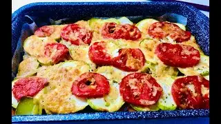 Простой рецепт вкусной и сытной ОВОЩНОЙ ЗАПЕКАНКИ С ФАРШЕМ
