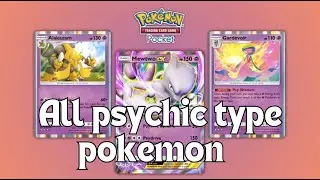 Pokemon TCG Pocket | All Psychic Type Pokemon