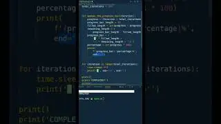 How to build and customize progress bar in Python! 
