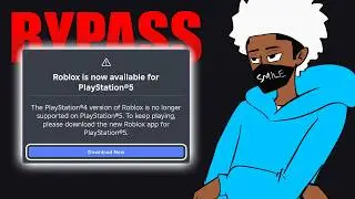 HOW TO PLAY ON THE ROBLOX PS4 version on a PS5 CONSOLE 