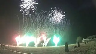 Fuochi d'artificio a ritmo di musica Gopro Hero 7 black 4k prima parte