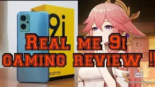 REALME 9i gaming review for genshin impact 🥰🥰