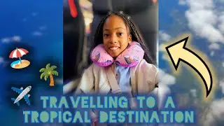 Going to a tropical destination ✈️🏝️🍹