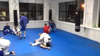 Взрослая тренировка в СК Самбо-18