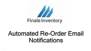 Automated Re-Order Email Notifications